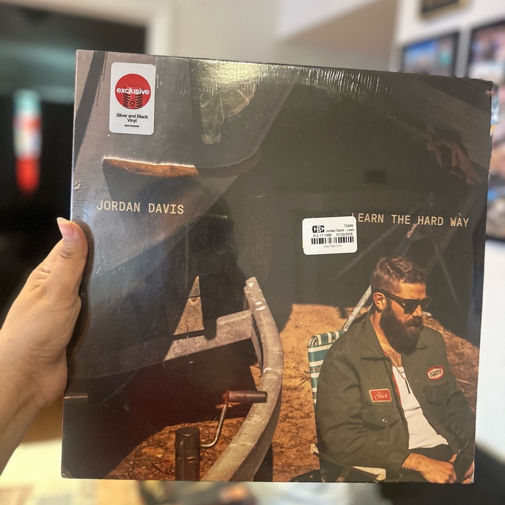 Jordan Davis "LEarn The Hard Way" Vinyl exclusive:)